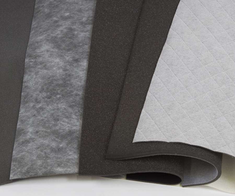 Laminated foam: one side and double side laminated