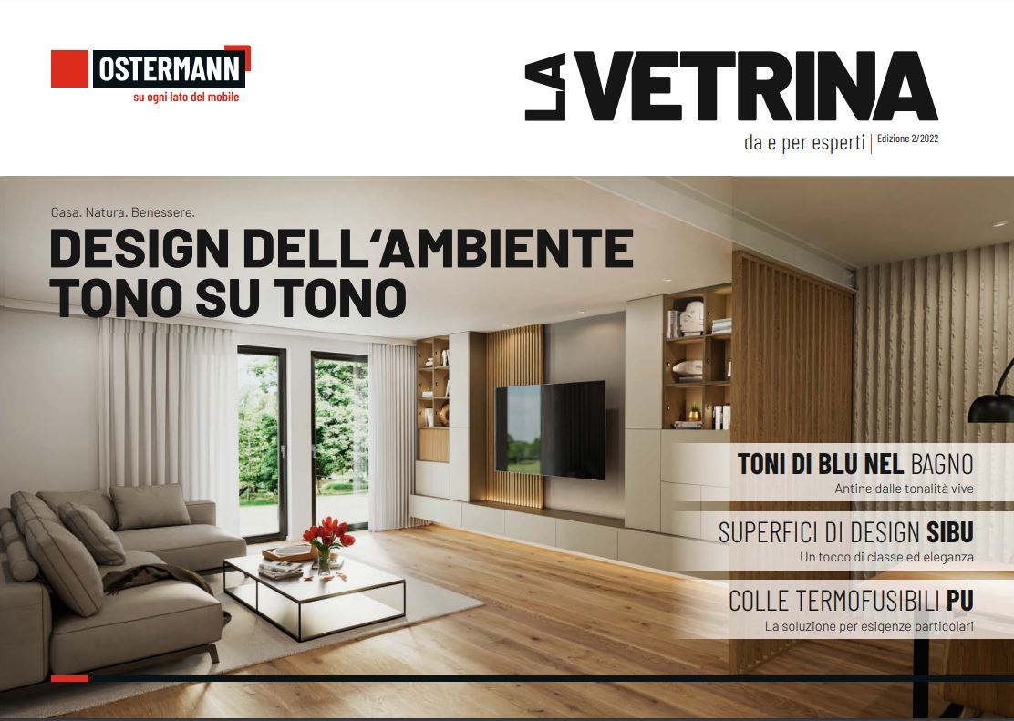 Tone-on-tone room design - La Vetrina 2 2022 Ostermann