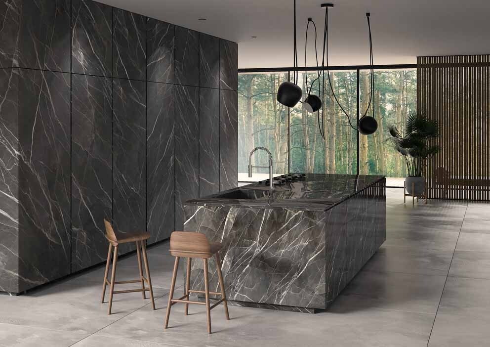 Laminam ceramic surfaces: the luminous beauty of the new Diamond collection